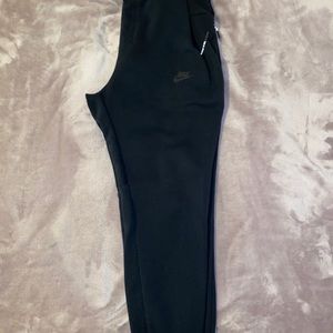Nike black fleece joggers